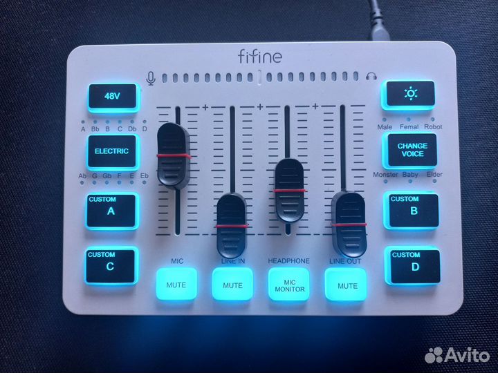 Игровой микшер Fifine SC3