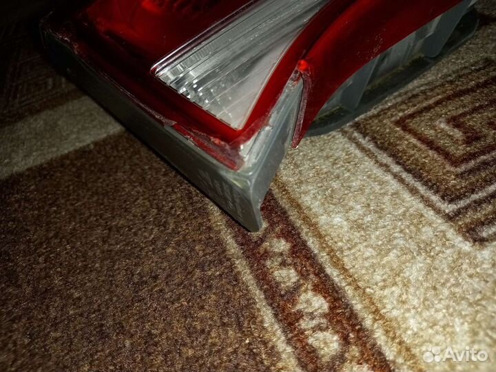 Задние фонари на kia Rio 3