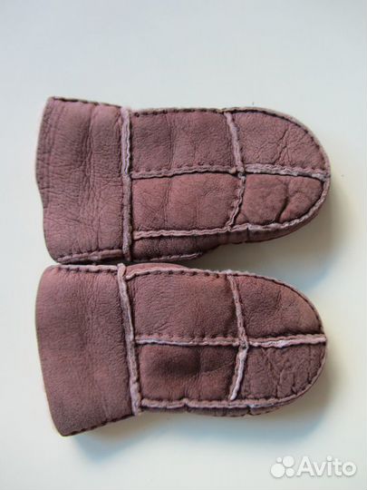 Варежки детские меховые