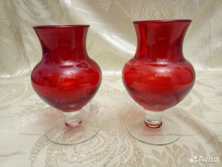 Посуда цветное стекло СССР