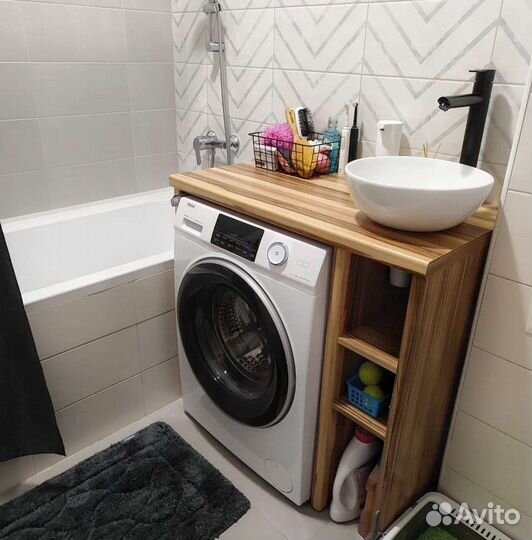 Тумба столешница под раковину и стиральную машину