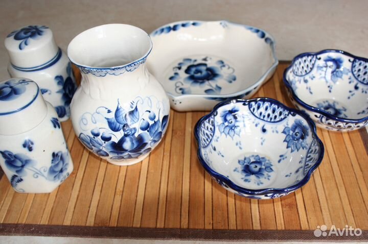 Гжель, керамика советского времени