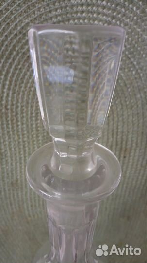 Графин (штоф) хрустальный СССР