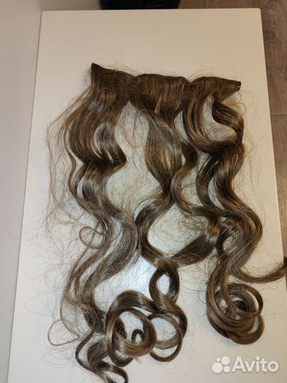 Волосы искусственные на заколках