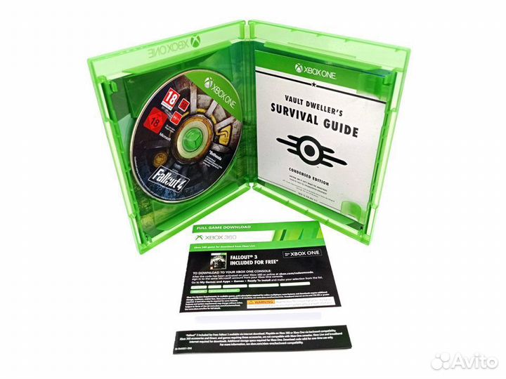 Fallout 4 + код на фаллаут 3 (Xbox One/Series) анг