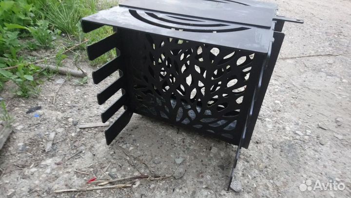 Мангал вертикальный разборный