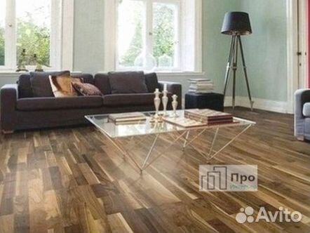 Паркетная доска орех американский