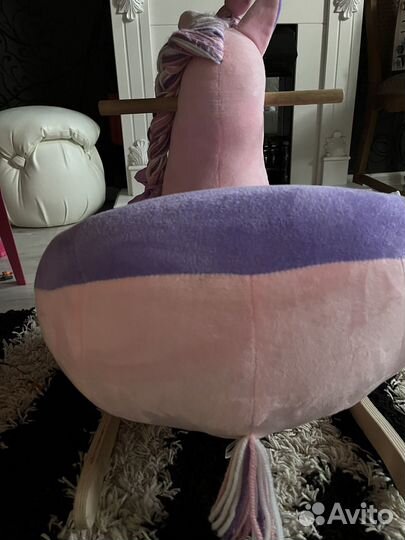 Детская лошадка качалка