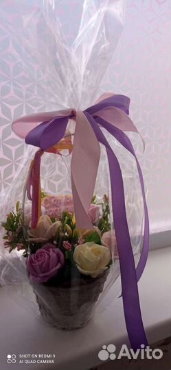 Мыло ручной работы букеты