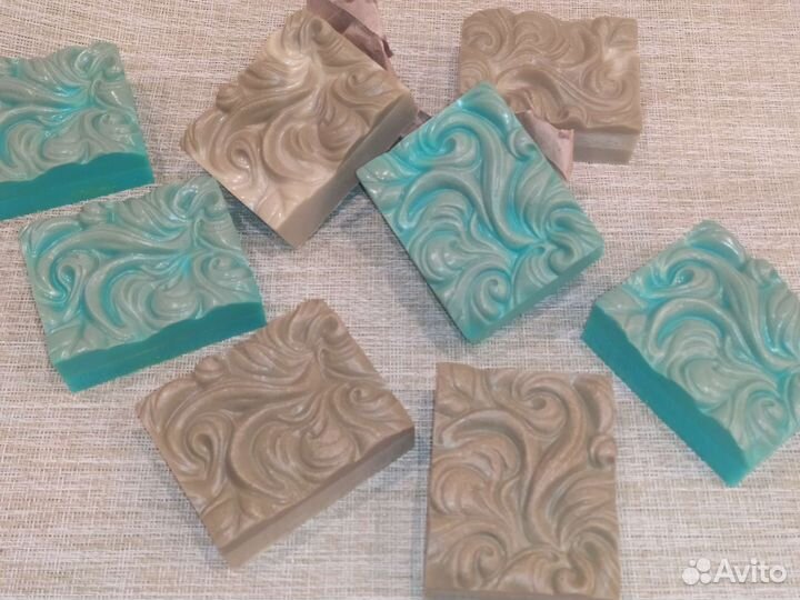 Мыло ручной работы с глиной