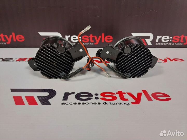 Туманки Nissan 2 уха 2 режима LED N2616