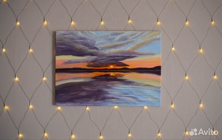 Картина маслом на холсте 