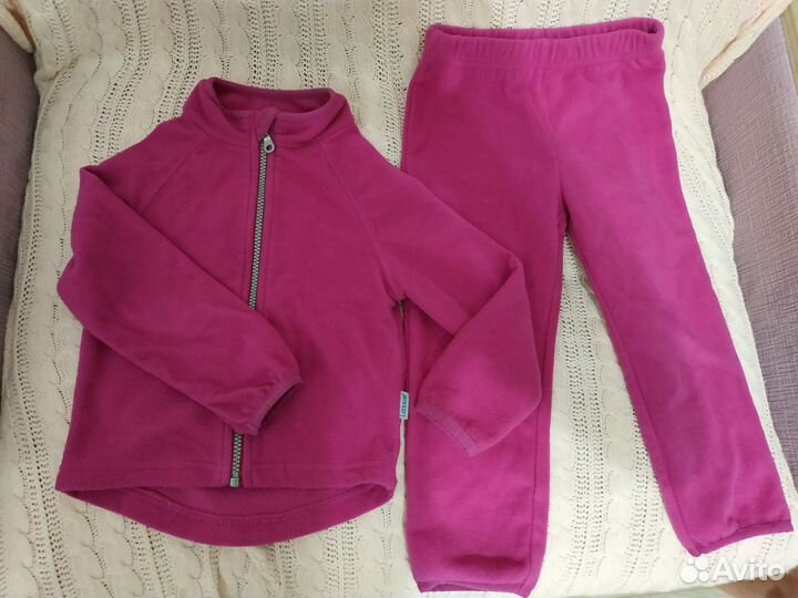 Флисовый костюм+кофта в подарок