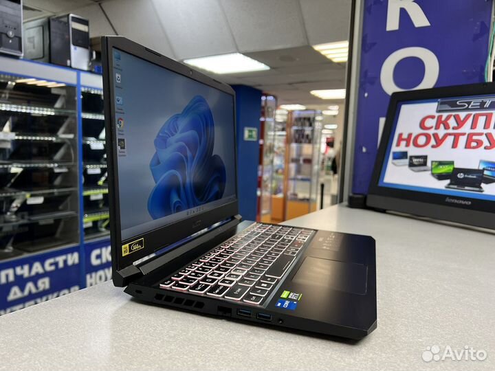 Acer nitro 5 rtx 3060/i5-11400h/16gb/ssd 512/144hz