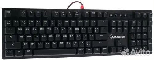 Клавиатура A4tech B820R black (RED switch)