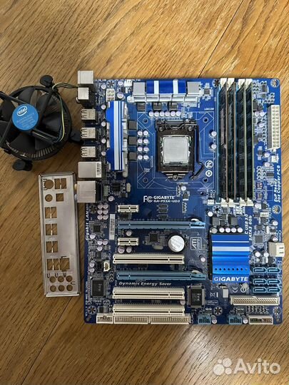 Материнская плата с процессором intel core i5