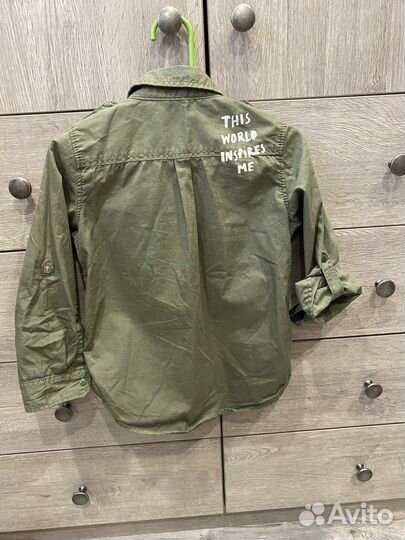 Рубашки Mothercare и Mayoral для мальчика 104