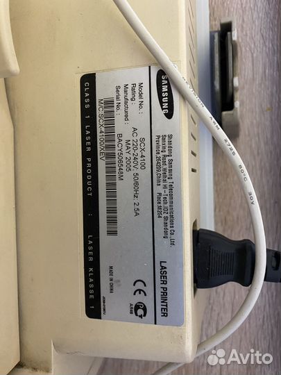 Лазерный принтер мфу Samsung scx-4100