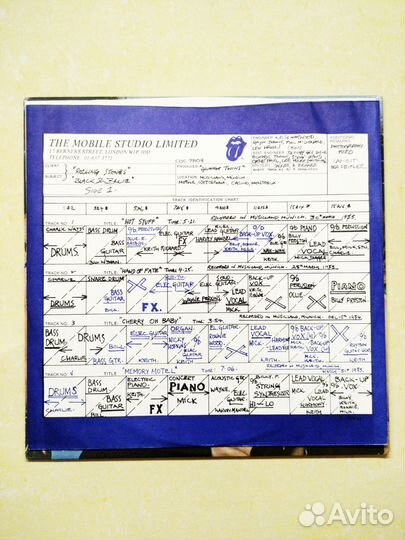 1st USA The Rolling Stones - Black And Blue LP
