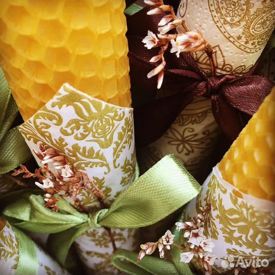 Свеча из вощины