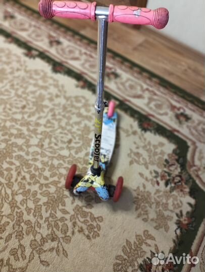 Самокат детский трехколесный бу