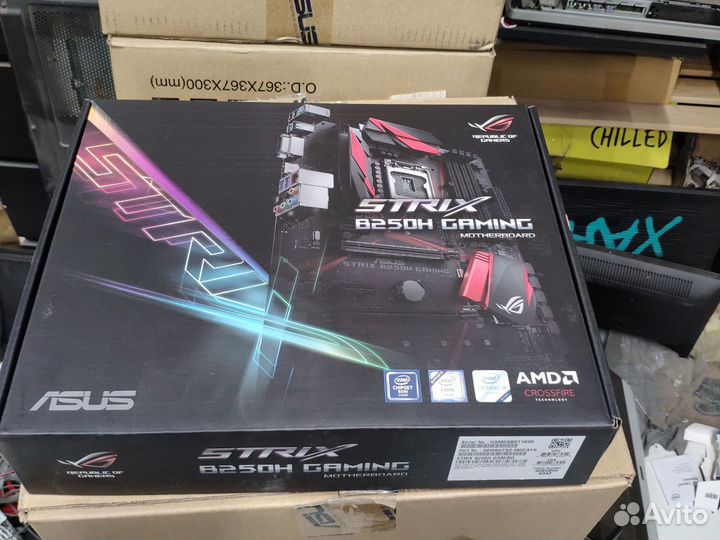 Материнская плата asus ROG strix B250H gaming