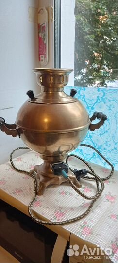 Самовар электрический медный СССР