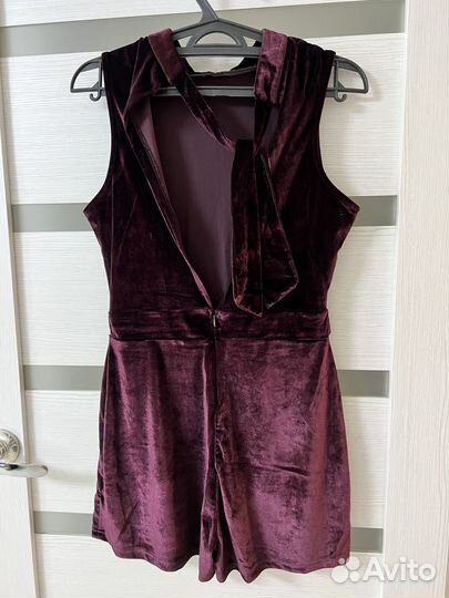 Велюровый комбинезон 42-44