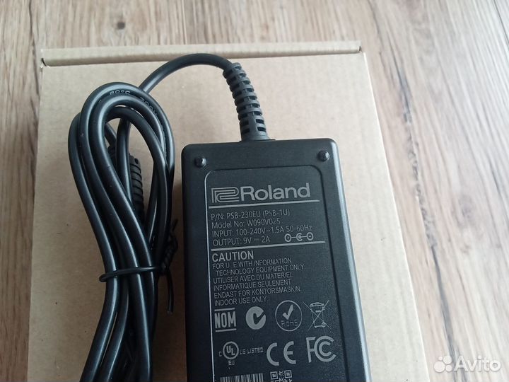 Блок питания для Roland AT-350C (адаптер PSB-1u)