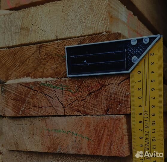 Шлифованные доски лиственницы 50x125 мм, для создания эстетичного дизайна