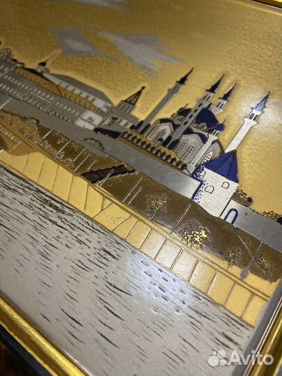 Гравюра Казанский кремль