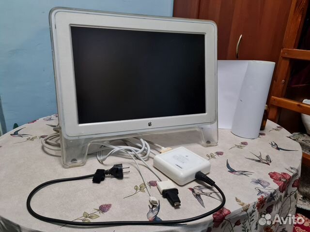 Apple Cinema Display A1038 и адаптер A1006