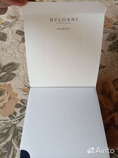 Мужская туалетная вода bvlgari aqva