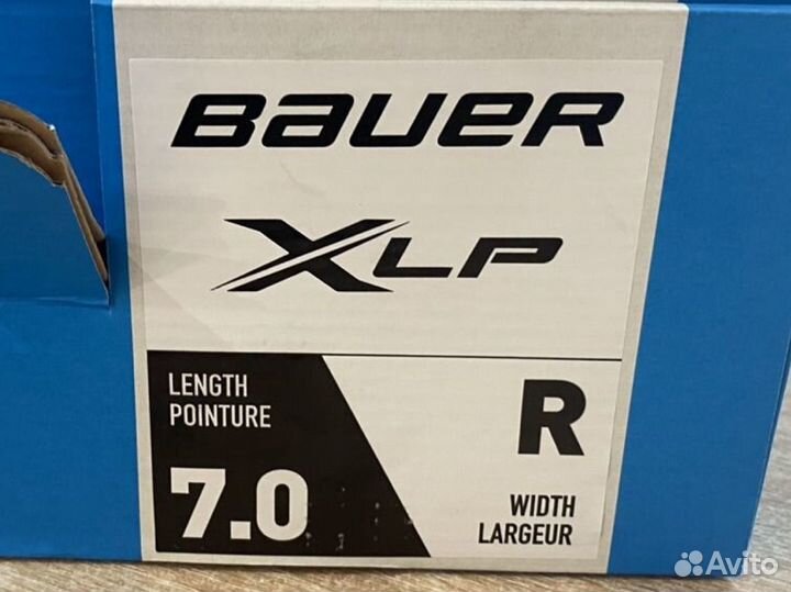 Хоккейные коньки bauer X-LP размер 7D новые