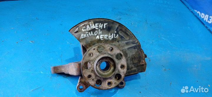 Передний левый поворотный кулак Ssangyong Actyon