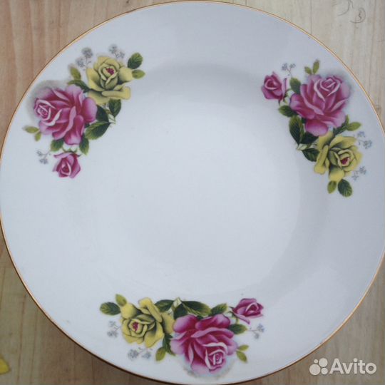 Тарелки китайского фарфорово завода 1980 года