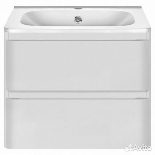 Тумба с раковиной Vincea Vico VMC-2V600GW+VCB-2VP600W