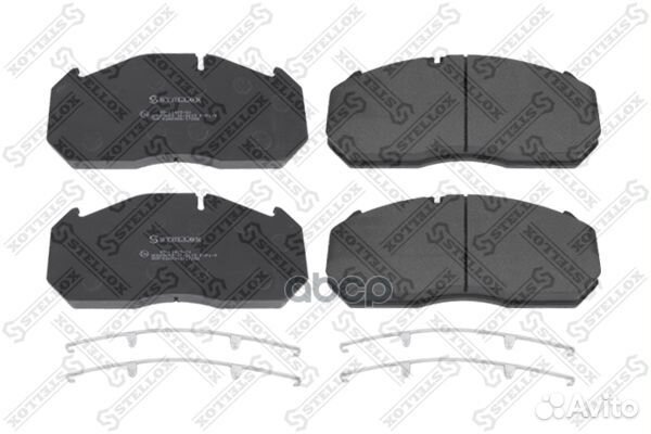 Колодки тормозные дисковые HCV 8511405SX Stellox