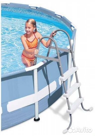 Лестница для бассейнов intex 107 см 28065