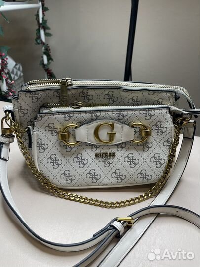 Сумка guess белая