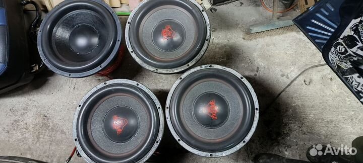 Сабвуфер 15 kicx 2+2