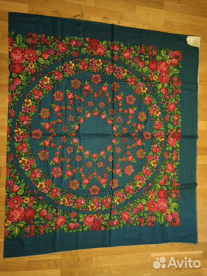 Павлопосадский платок мерный лоскут