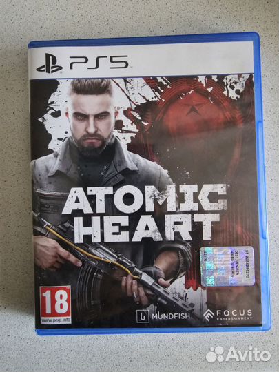 Atomic heart ps5 диск