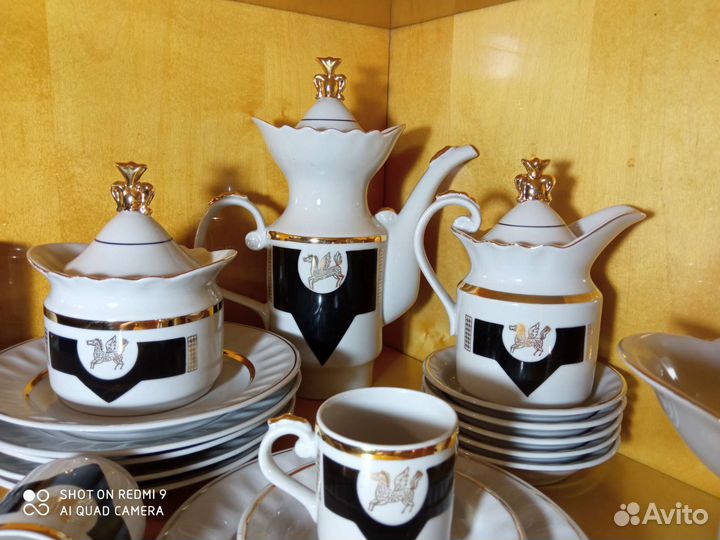 Кофейный сервиз Пегас из 1970-х Суммы