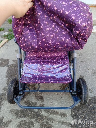 Детские санки коляска ника