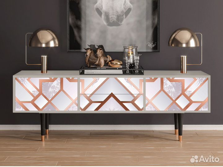 Тв-тумба T4 - Сатин - Pastel Fairytale