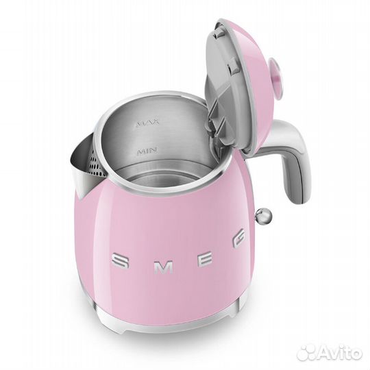 Чайник электрический Smeg KLF05pkeu, розовый