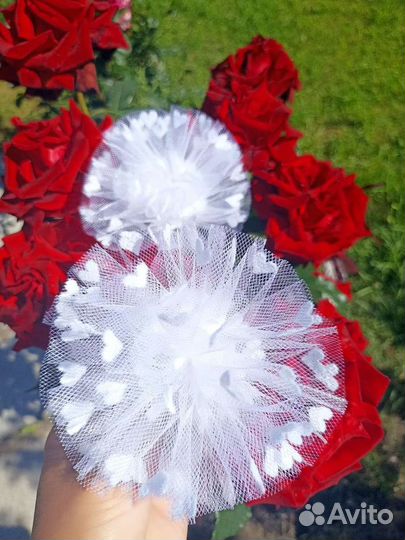 Бантики белые