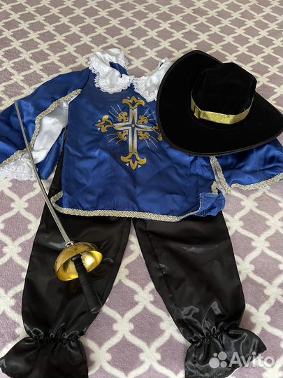 Карнавальный костюм мушкетера 116