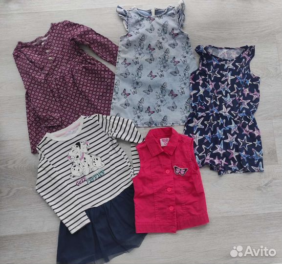 Пакет вещей на девочку 2-4 года